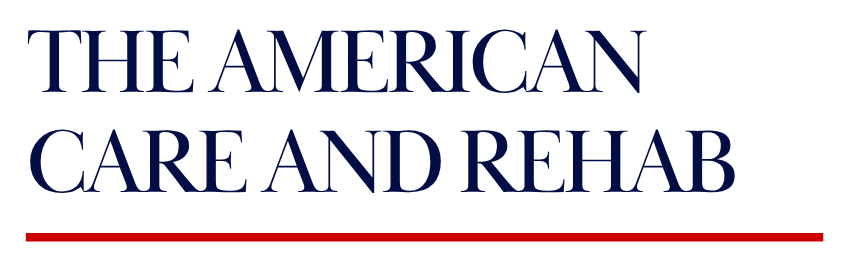 The American Care and Rehab logo.