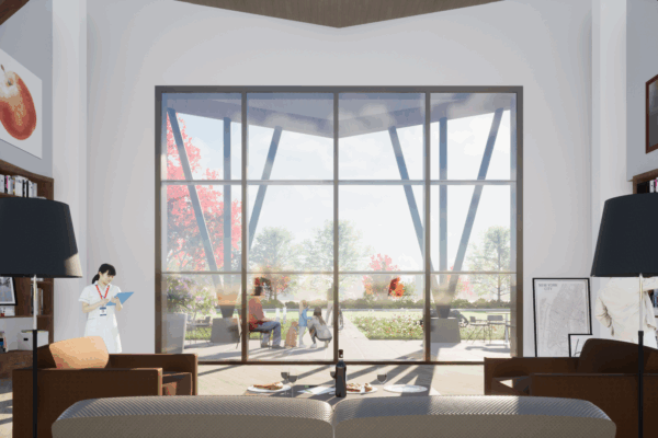 Inside of front office.